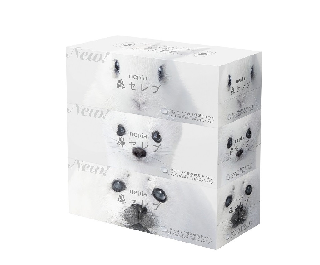 Hana Celeb 超柔軟鼻敏感保濕雙層盒裝面紙 200抽 x 3盒